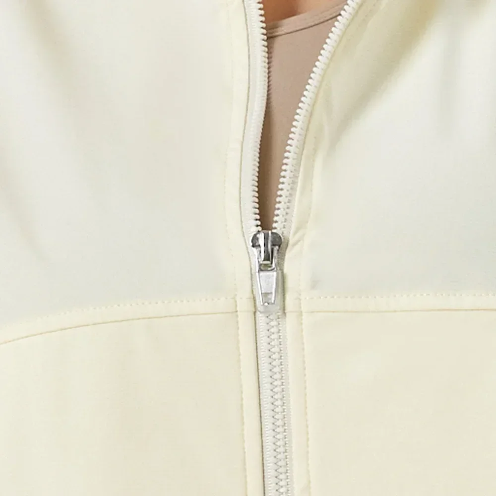 Women's Cooling UV Protection Sports Jacket –Stand Collar, Cuff Elastic, Pockets, Loose Casual Top for Outdoor Workout & Fitness - Image 4
